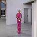 Women's Clothing Mesh Three Dimensional Flower Sexy Hip Dress_ecoleips.com