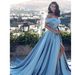Women's Dress Solid Color One-shoulder Elegant Evening Dress_ecoleips.com