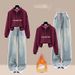 Fleece-Lined Winter Set: Cozy Hoodie & High-Waisted Stretch Jeans (S-2XL, Warm & Stylish, Casual Outfit)_ecoleips.com