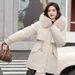 Women's Clothing Cotton Coat Women Winter New Fashion Warm Thick Down Cotton Coat Women's Medium And Long Cotton Coat Women's Clothing Coat_ecoleips.com