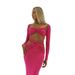 2025 Summer New Strapless Two-Piece For Women Fashion Hot-Selling Sexy Tight-Fitting Backless Long Dress Set_ecoleips.com