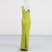 Women's Clothing Elegant Style Dress Spring One Shoulder Three Dimensional Flower Sexy Bandage Dress_ecoleips.com