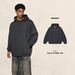 Aria Basics BK Men's 385G Versatile Patterned Terry-Lined Loose-Fit Casual Hoodie For Autumn And Winter_ecoleips.com