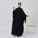 Women's Clothing Long Swing Solid Color Robe Dress_ecoleips.com