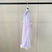 Women's Striped Loose Fitting Long Sleeved Shirt Pink Tie Waist Design Fashionable Casual Top_ecoleips.com