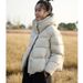 Women's Winter Puffer Jacket Cropped Coat With Turtleback Silhouette (Petite-Friendly, Ultra-Soft Polyester Fill, 4 Color Options)_ecoleips.com