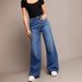Women's Clothing Fashion Retro High Waist Loose Wide Leg Pants Straight Jeans Drape Mopping Trousers For Women_ecoleips.com
