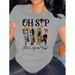 Cross-border Supply Summer Simple Letter Print Girls' Short-sleeve T-shirt_ecoleips.com