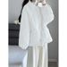 girl Girl Girl 2024 Autumn Winter New Lightweight Down Women's Puffer Jacket Loose Turn-down Collar Korean Style Short Cotton Coat_ecoleips.com