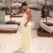 Women's Sexy Off-Shoulder Backless Dress Solid Color Tie Waist New Summer 2025 Cross Border Foreign Trade_ecoleips.com