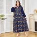Middle Eastern Turkish Foreign Trade Cross-border Best-selling Robe With Sequin Embroidery, Elegant Long Dress, Evening_ecoleips.com