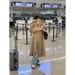 ng2510292 Foreign Trade British Style Trench Coat For Women 2025 Spring And Autumn New Mid-Length Over-the-Knee High-End_ecoleips.com