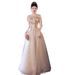 Women Understated Luxury Niche Style High End Sophisticated Elegant Ethereal French Style Tulle Dress For Petite Perfect_ecoleips.com