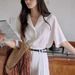 Verve Jicouture "Nanyang Holiday" Loose Short Sleeve Cuban Collar Shirt For Women Summer French Casual Top_ecoleips.com