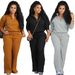 BN331 Foreign Trade Cross-Border European And American Women's Clothing Autumn/Winter Solid Color Loose Zipper_ecoleips.com