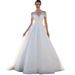 off the Shoulder Luxurious Lace Wedding Dress Heavily Embellished Exuding Royal Aristocratic Elegance Sparkling Women's Party Wear_ecoleips.com