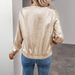 K New Pure Color Splicing Thin Fashion Coat Slim And Slim Casual Jacket Top_ecoleips.com
