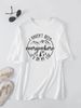 I Haven't Been Stylish, Commuter Versatile Women's Loose Plus Size Short-sleeved T-shirt_ecoleips.com