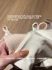 Lace-trimmed Short Camisole Women, Summer Slim-fit, Suitable Both Inner And Outer Wear, White Pure-desire Style,_ecoleips.com