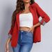 2026 Cross-Border Independent Station European And American Autumn/Winter Fashion Patchwork Lapel Slim-Fit_ecoleips.com