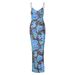 Summer Long Dress for Women Elegant Slim Fit Spaghetti Strap Printed Design European And American Street Style 2026 New Arrival_ecoleips.com