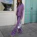 Women's Clothing Spring And Summer New Solid Color Lace Up Trousers Casual Fashion Suit NTZ3490_ecoleips.com