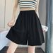 Sports Shorts Women's 2026 Summer New Loose Casual Five-point Skirt Pants_ecoleips.com