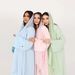 Verve Loriya2025 Turkey Dubai Heart Embroidery Elegant Cardigan Robe LR783_ecoleips.com