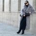 Women's Clothing Long Fur Coat Long Hair Artificial Fur Winter Warm Lapel High End Coat_ecoleips.com