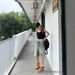 Summer High Street Women's Ripped Denim Mid-Length Shorts Slim Fit Straight Leg Distressed Washed Frayed Edges Five Point_ecoleips.com