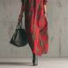 Women's Elegant French Style Dress Solid Color Textured Long Sleeve Spring Autumn_ecoleips.com