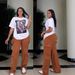 Women's Casual Stylish Loose Fitting Two Piece Set Pants With Multiple Pockets Trendy Fashionable And Versatile_ecoleips.com