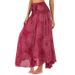 S006 Cross-Border Casual Thai European American Half Beach Vacation Dress Two-Way Big Hem Skirt Bohemian_ecoleips.com