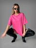 Summer Cotton Washed T-shirt For Women Men Loose O-Neck Oversized Tee Korean Y2k Female Clothes Casual Vintage Short Sleeve Tops_ecoleips.com