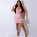 Women's Clothing Sexy Rhinestone Sling Dress Night Shop Clothes_ecoleips.com