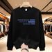 FW25 Matching Couple Cotton Crew Neck Sweatshirt - His & Hers_ecoleips.com