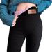 Plus Size Ultra Warm Fleece-Lined Leggings With High Waist & Leather Logo - Winter Thermal Tights For Women_ecoleips.com