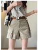 Apricot Colored Workwear, Denim Shorts, Women's Summer Thin Design, 2026 New High Waisted Slimming, Internet Famous Spicy Girl Fashion Hot Pants_ecoleips.com