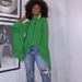Women's Clothing Stand Up Collar Large Trumpet Sleeve Tops Women's Dresses Women's Fashion_ecoleips.com