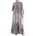 Women's Comfortable Breathable Maxi Dress Southeast Asian Style Cross Border Exclusive Print Design for Casual Wear_ecoleips.com