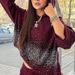 Women’s Rhinestone Embellished Lounge Pants – Oversized Fit, Plus Size Friendly (XS-XXXL)_ecoleips.com