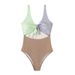 Women's Cross-Strap Triangle Bikini Sexy Fashion Beachwear Personalized Design Swimsuit Regular Fit_ecoleips.com