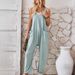 Summer Women's Cotton Jumpsuit – Sleeveless Overalls With Pockets Casual Loose Fit Romper | Streetwear Fashion | Lightweight & Breathable_ecoleips.com