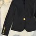 Women's Slim Fit Professional Blazer Jacket – Stylish & Elegant Long Sleeve Suit Coat For Autumn & Winter (Black/White)_ecoleips.com