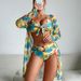 Women's Clothing Fashion High End Sexy Multi Color Printed Bikini_ecoleips.com