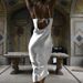 Elegant Satin Long Slip Dress Backless Sexy Suspender Dress Formal Evening Gown For Party Dinner Wedding_ecoleips.com