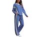 Women’s Casual Loose-Fit Two-Piece Set – Trendy Sportswear For Autumn & Winter (Black/Off-White/Navy/Green/Red, S-XXL)_ecoleips.com