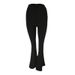 AC554 European And American Women's Clothing 2024 Cross-border Autumn New Casual Solid Color High-waisted Slim-fit_ecoleips.com