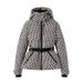 Women's Clothing Autumn And Winter New Women's Ski Series Waist Hooded Cotton Jacket_ecoleips.com