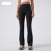 Women’s Clothing High waist hip lift yoga pants women's no embarrassing line wide leg sports pants nude stretch fitness yoga clothes_ecoleips.com